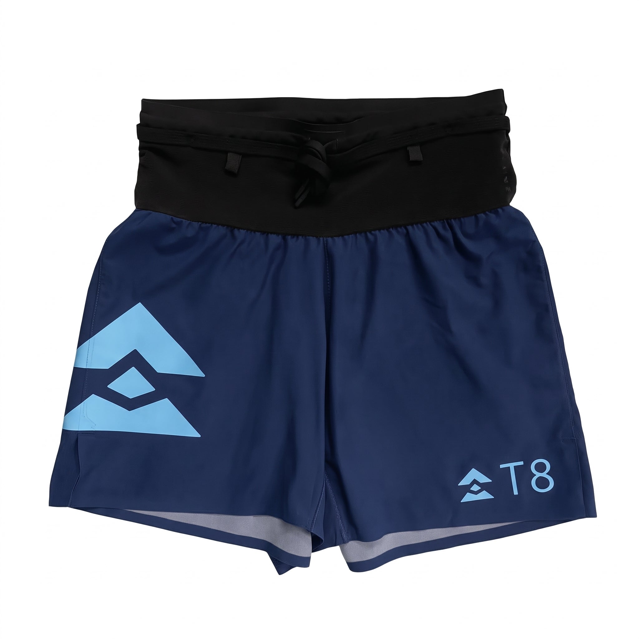 T8 Men's Sherpa Shorts with Integrated Running Belt