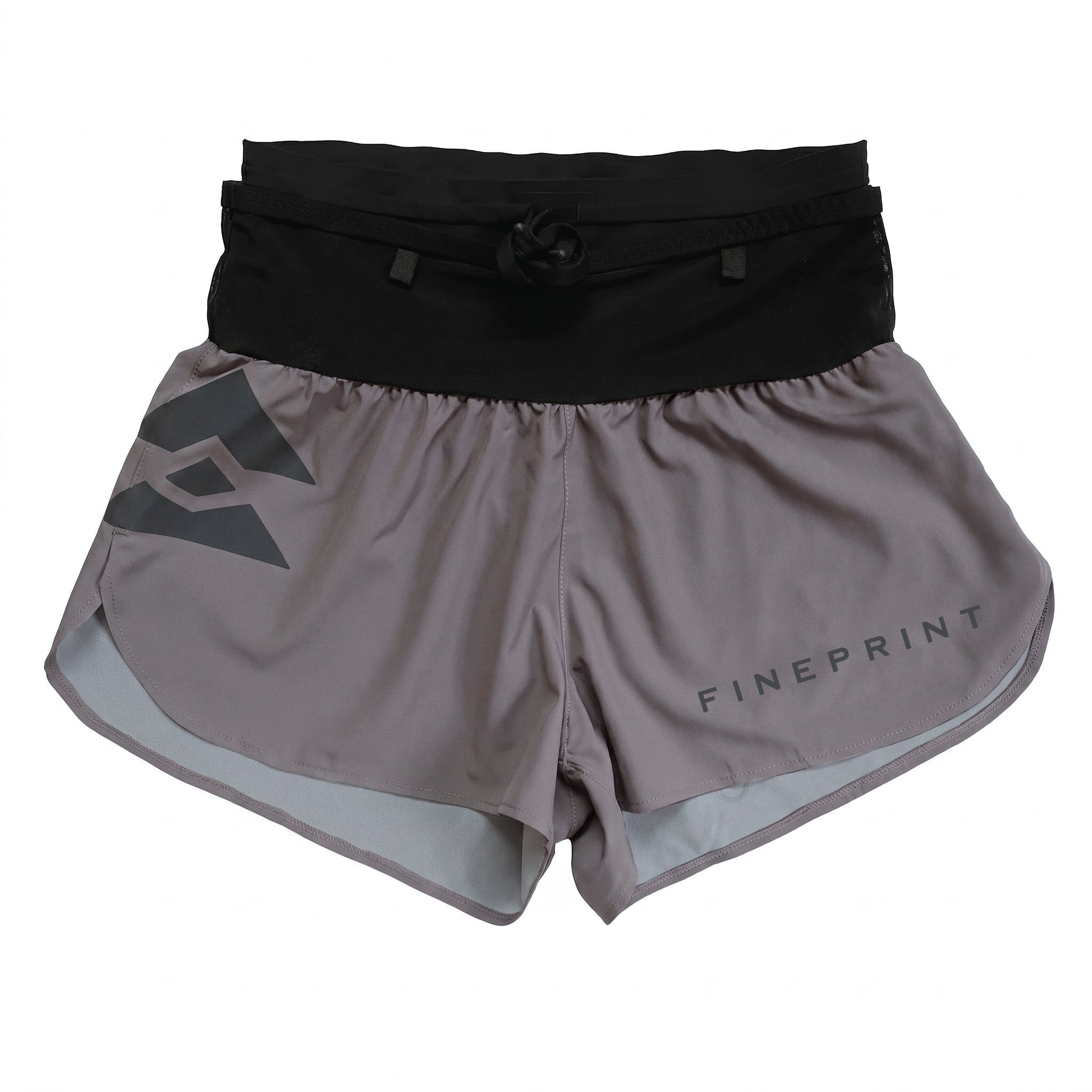 T8 Women's Sherpa Shorts with Integrated Running Belt