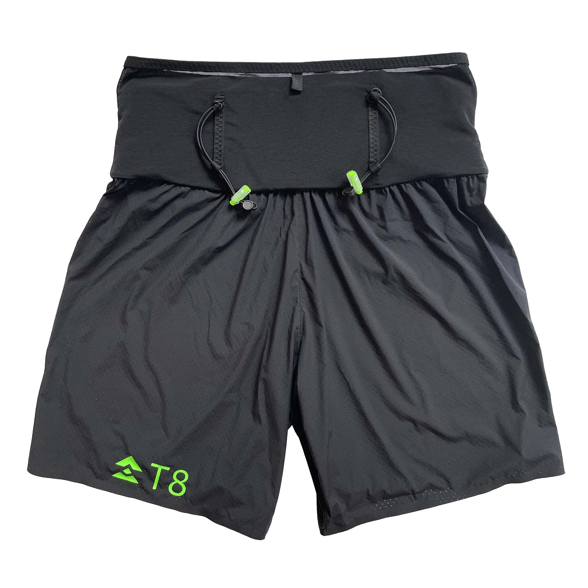 T8 Ultra Sherpa Shorts with Integrated Running Belt