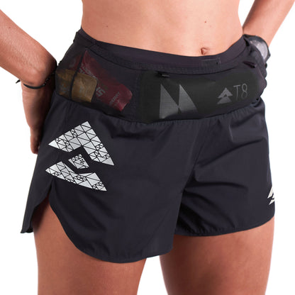 Buy the Womens Camouflage Elastic Waist Pull On Athletic Shorts